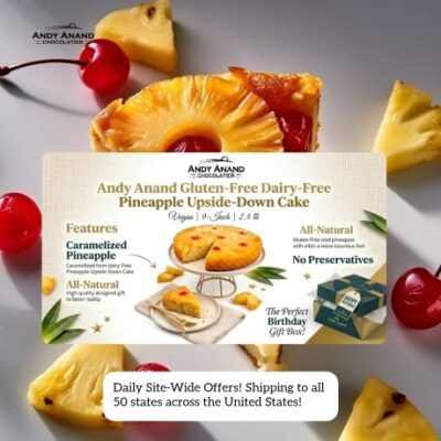 Andy Anand makes luxury sugar-free chocolates, cheesecakes, cakes, and candy the way they were meant to taste with real ingredients, no preservatives, and no shortcuts. Every truffle, brittle, and cheesecake is handcrafted in small batches at our bakery, then shipped fresh to your door.