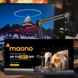 Maono is building for the future, and believes vison drives technology. Maono microphones and audio products are specifically designed for content creation. Especially for the fast-growing upcoming generations who like to podcast and share their moments on the internet.