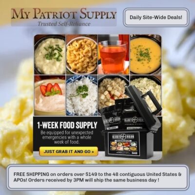 My Patriot Supply was founded by people with a drive for self-reliant and food independence. They not only understand the drive to practice emergency preparedness, they're active partners in the survivalist lifestyle. They believe true freedom comes from making a certain level of self-reliance.