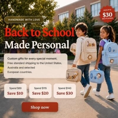 MamaRaya creates thoughtful personalized gifts for babies, kids, families, and pets. From custom name baskets to kids bags, baby outfits, and keepsake accessories, our goal is to make everyday gifting feel warm, useful, and personal. They focuse on personalized gifts for all your different family moments.