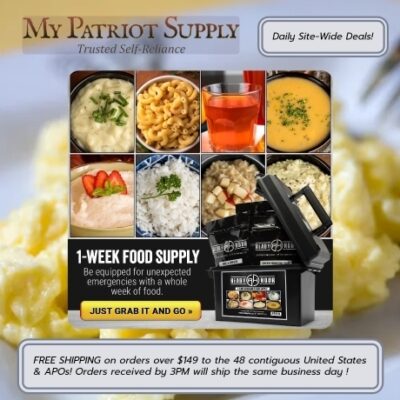 My Patriot Supply was founded by people with a drive for self-reliant and food independence. They not only understand the drive to practice emergency preparedness, they're active partners in the survivalist lifestyle. They believe true freedom comes from making a certain level of self-reliance.