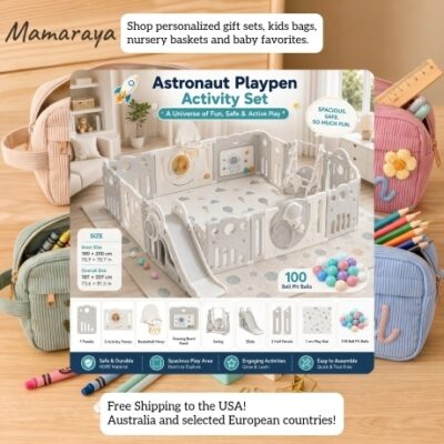 MamaRaya creates thoughtful personalized gifts for babies, kids, families, and pets. From custom name baskets to kids bags, baby outfits, and keepsake accessories, our goal is to make everyday gifting feel warm, useful, and personal. They focuse on personalized gifts for all your different family moments.