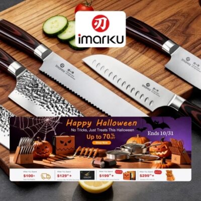Imarku follows 108 traditional forging steps, each performed with precision. Selected premium Tamahagane steel, hand-folded and hammer-forged 15 times, increasing the steel layers to 32,768. The grain flows across the blade with flawless elevated strength and flexibility. Making a pattern that's one of a kind.