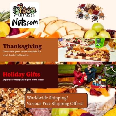 Nutscom has a huge selection of treats that will delight any sweet tooth! Blend candy by color into your party. Need a break from the sugar rush, choose healthy dried fruit for a sweet snack or candy fruit slices. Plus a wide selection of old time candy and candy classics, plus gummy bears, salt water taffy, and lemon drops.