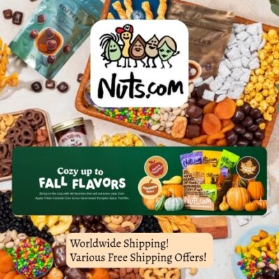 Nuts.com has a huge selection of treats that will delight any sweet tooth! Blend candy by color into your party. Need a break from the sugar rush, choose healthy dried fruit for a sweet snack or candy fruit slices. Plus a wide selection of old time candy and candy classics, plus gummy bears, salt water taffy, and lemon drops.