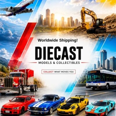DieCast Models Wholesale is family-owned and operated, we've had the experience of selling die-cast models online for more than 18 years. They're one of the top leaders in the industry and direct distributor of die-cast models in the USA, with over 10,000 different items in stock.