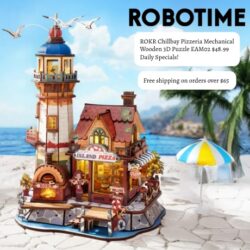 Robotime is a global creative toy company specializing in DIY craft kits and trendy toys, including miniature houses, mechanical models, decorative wooden kits, and wooden toys for children. With the original design at its core